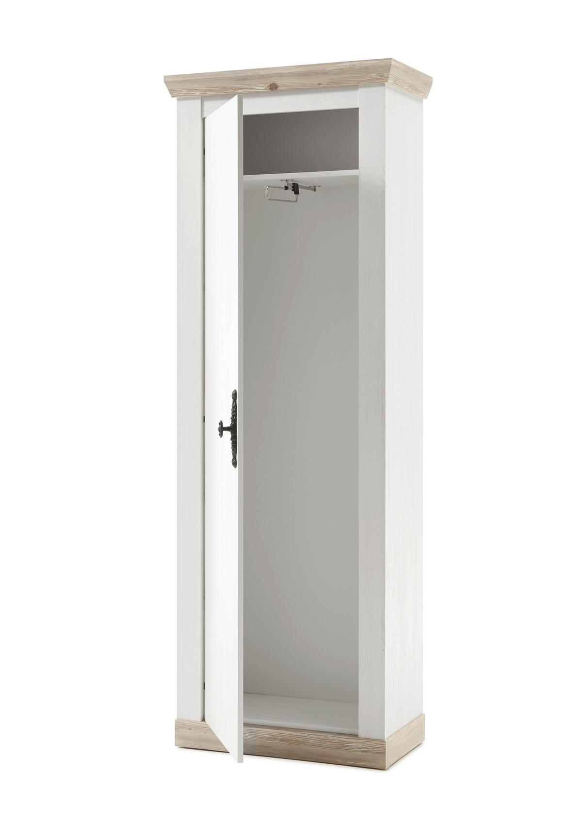 GARDEROBE 3-teilig  in 190/201/45 cm  - Hellbraun/Pinienfarben, Design, Holzwerkstoff (190/201/45cm) - MID.YOU