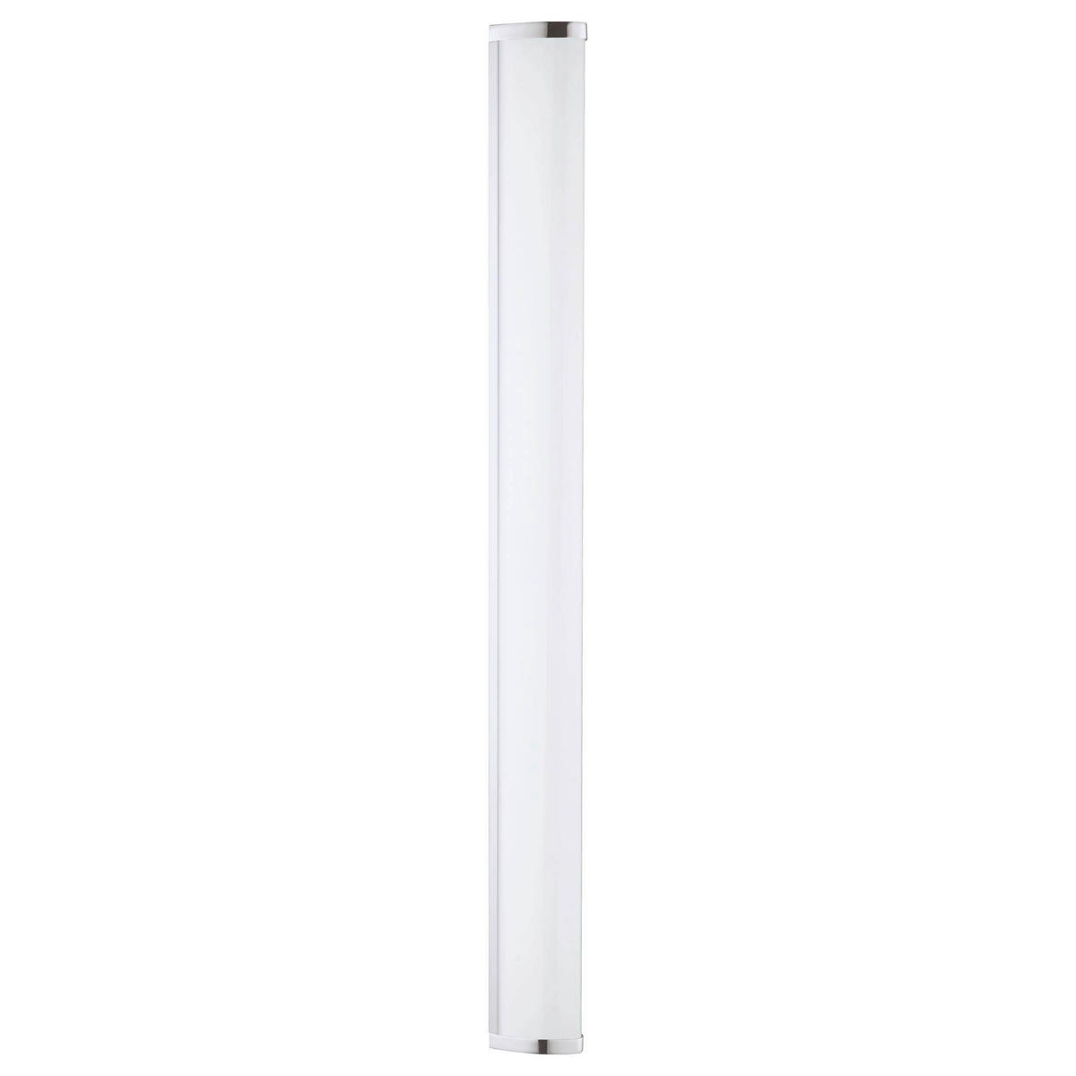 BADEZIMMER-WANDLEUCHTE - Chromfarben/Weiß, Basics, Kunststoff/Metall (90/7,5/7,5cm) - Celina