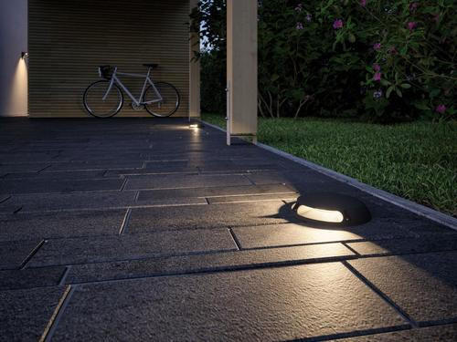 WEGELEUCHTE Plug & Shine 16/3,2 cm   - Anthrazit, Design, Metall (16/3,2cm) - Paulmann