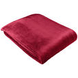 DECKE EMMA 140/190 cm  - Bordeaux, Basics, Textil (140/190cm) - Novel
