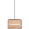 SCHIENENSYSTEM-LEUCHTENSCHIRM - Beige, Design, Textil (25/15,2cm) - Paulmann