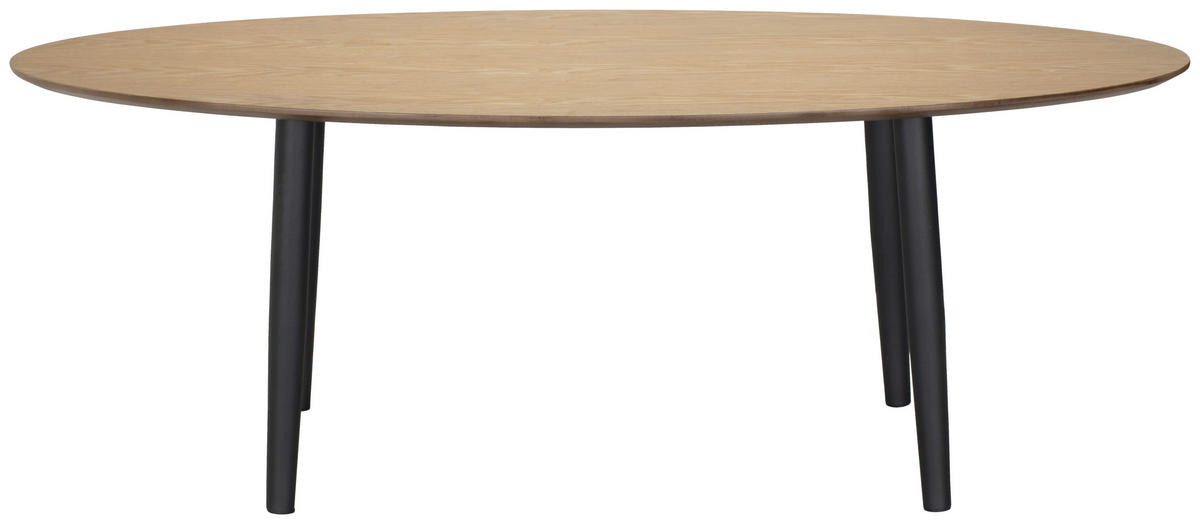 COUCHTISCH Kiefer massiv oval Naturfarben  - Naturfarben, Design, Holz/Holzwerkstoff (120/42/56cm) - MID.YOU