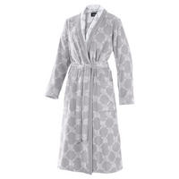 BADEMANTEL 40/42 Damen  - Silberfarben/Weiß, Basics, Textil (40/42null) - Joop!