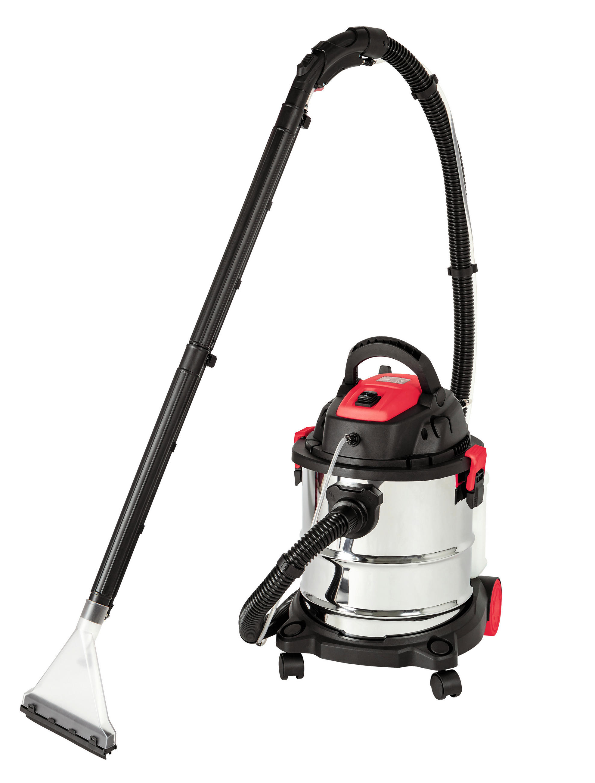 Waschsauger 2 In 1 20 L Mit Tragegriff + Rollen