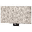 SCHLAFSOFA  in Webstoff Taupe  - Taupe/Schwarz, KONVENTIONELL, Kunststoff/Textil (224/90/107cm) - Carryhome