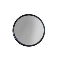 WANDSPIEGEL 75/75/6 cm  - Schwarz, Trend, Glas/Metall (75/75/6cm) - Zuiver