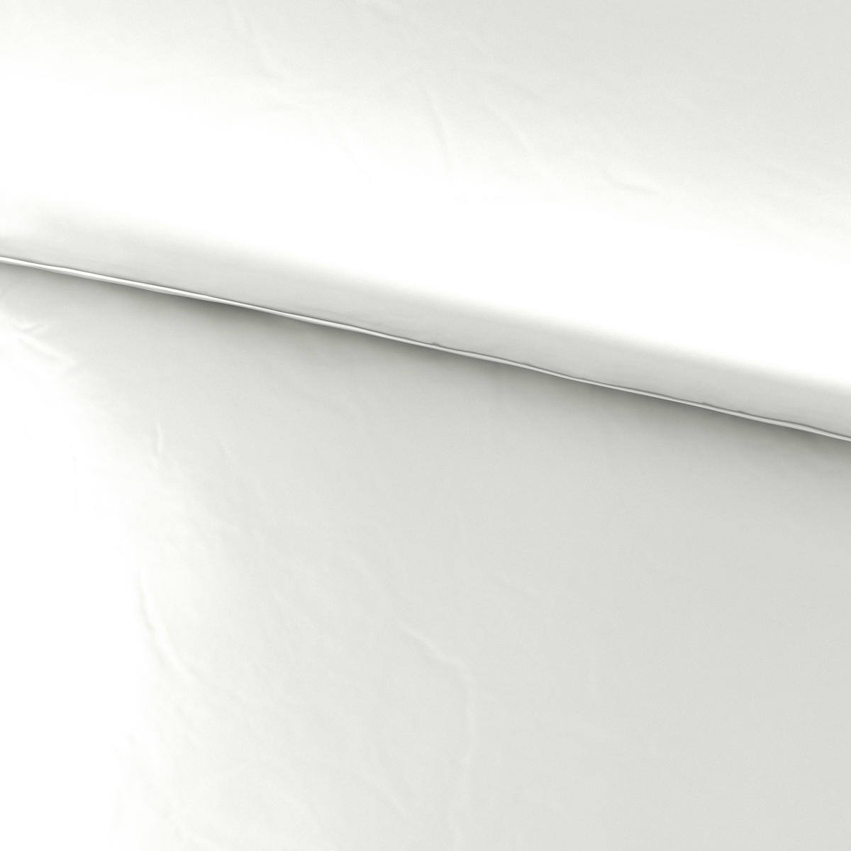 POSTELJINA SAORI 140/200 cm saten ecru  - ecru, Osnovno, tekstil (140/200cm) - Novel