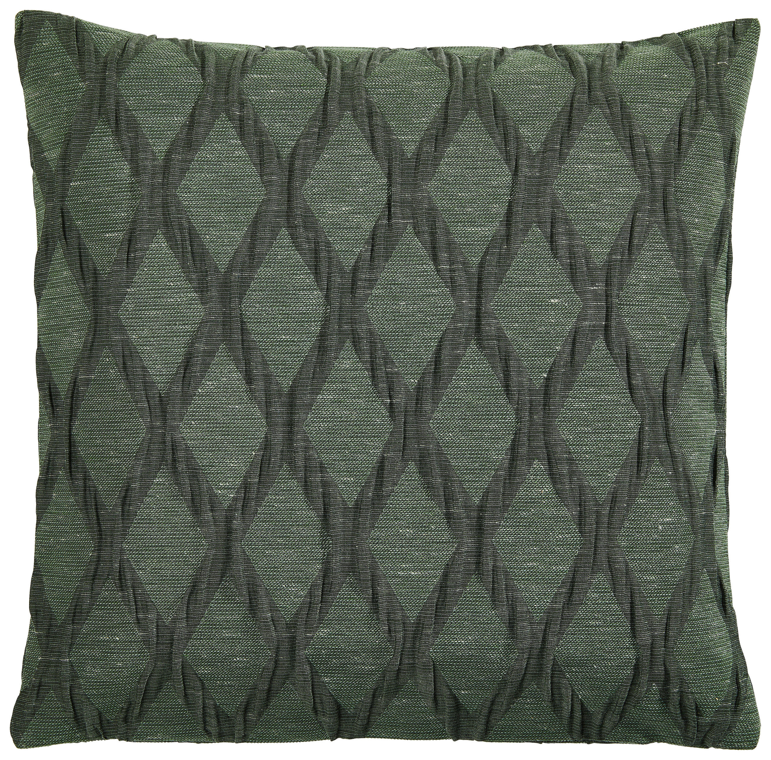 KISSENHÜLLE CALIDO 40/40 cm  - Dunkelgrün, Basics, Textil (40/40cm) - Dieter Knoll
