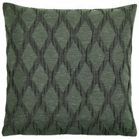 KISSENHÜLLE CALIDO 40/40 cm  - Dunkelgrün, Basics, Textil (40/40cm) - Dieter Knoll