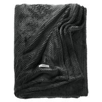 ODEJA 220/240 cm antracit, siva  - siva/antracit, Basics, tekstil (220/240cm) - Tom Tailor