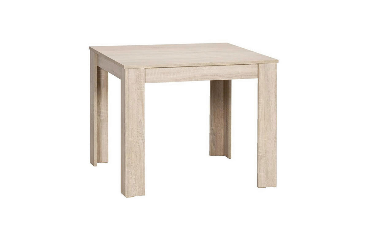 ESSTISCH 80/80/75 cm Nachbildung  Holzwerkstoff in verschiedenen Größen erhältlich, in verschiedenen Holzdekoren erhältlich quadratisch Sonoma Eiche  - Sonoma Eiche, MODERN, Holzwerkstoff (80/80/75cm) - MID.YOU