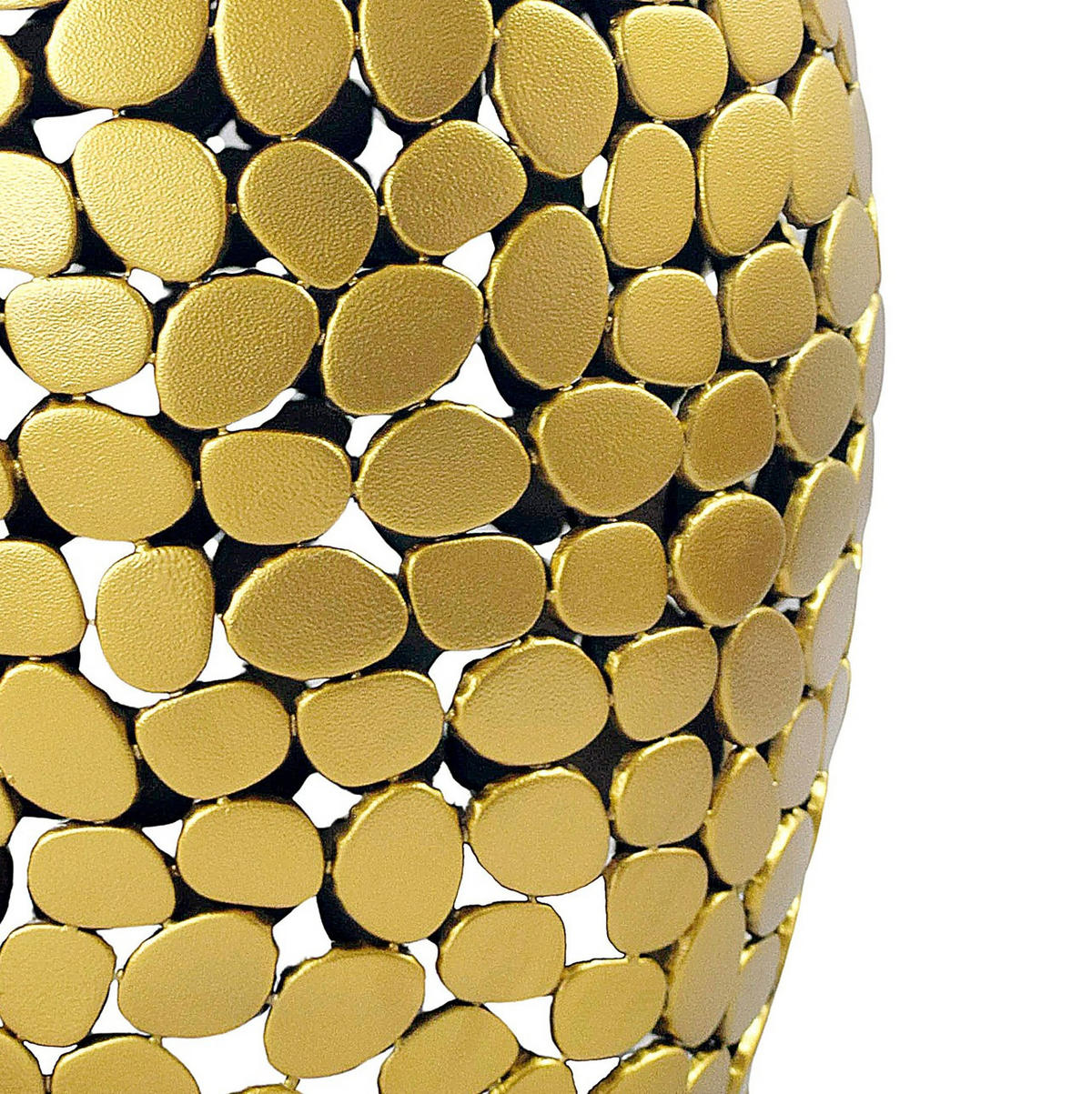 POMOĆNI STOLIĆ zlatne boje  metal   - zlatne boje, Design, kamen/metal (40/46/40cm) - Livetastic