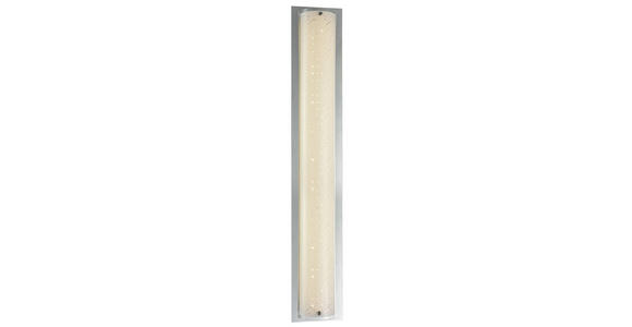 LED-WANDLEUCHTE - Weiß, LIFESTYLE, Kunststoff/Metall (10/44/7cm) - Novel