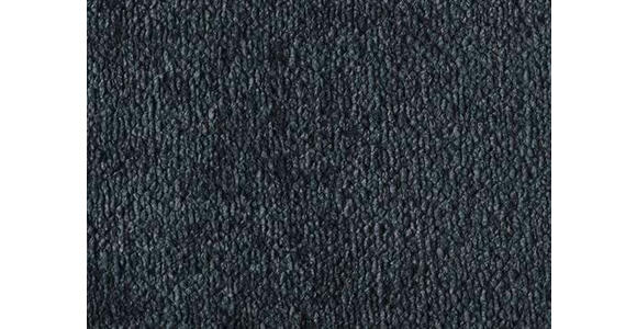 SESSEL in Chenille, Mikrofaser Dunkelblau  - Schwarz/Dunkelblau, Design, Textil/Metall (68/78/76cm) - Johann Jakob