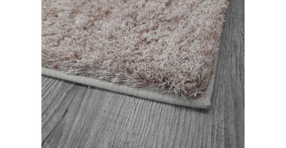 HOCHFLORTEPPICH 160/230 cm Salerno Hellbraun, Braun - Hellbraun/Braun, Basics, Textil (160/230cm) - Novel