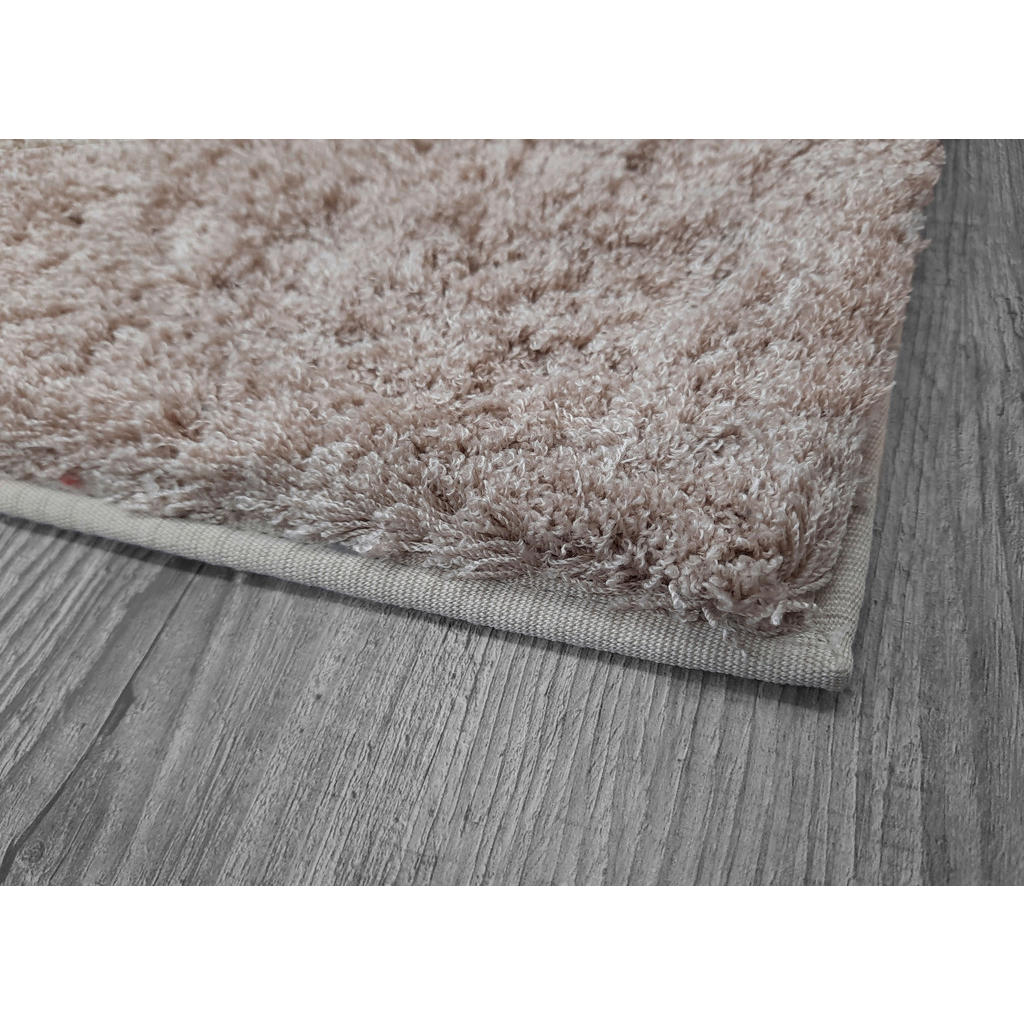 Thumbnail - Astra Hochflorteppich Salerno, Braun, Hellbraun, Textil, Uni, rechteckig, 133x190 cm, Bsci, Oeko-Tex® Standard 100, für ...