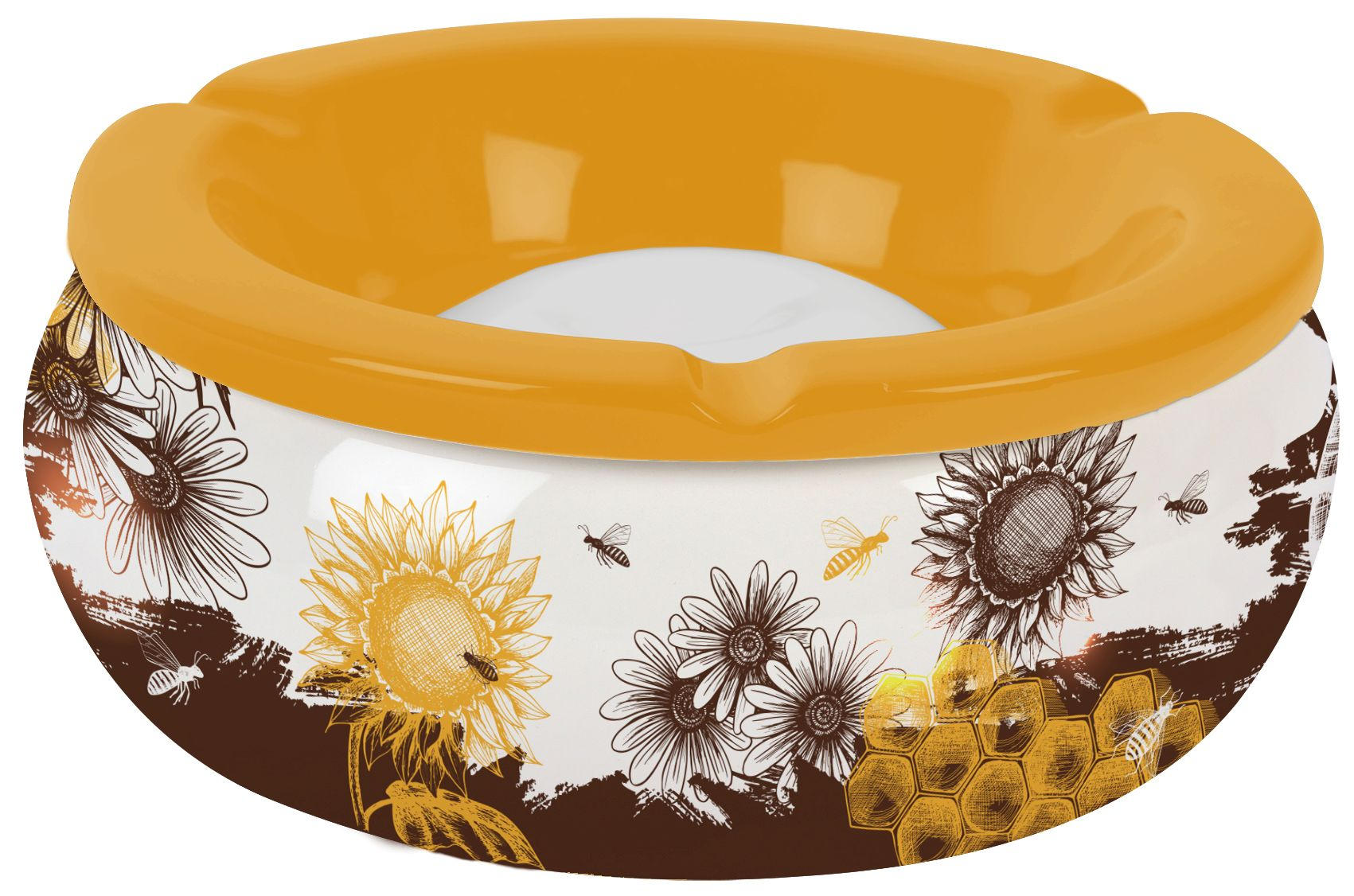 WINDASCHER - Dunkelgelb, Basics, Keramik (20/7,5cm)