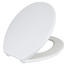 WC-SITZ Weiß - Weiß, Basics, Kunststoff (36/45cm) WC-SITZ Weiß - Weiß, Basics, Kunststoff (36/45cm)