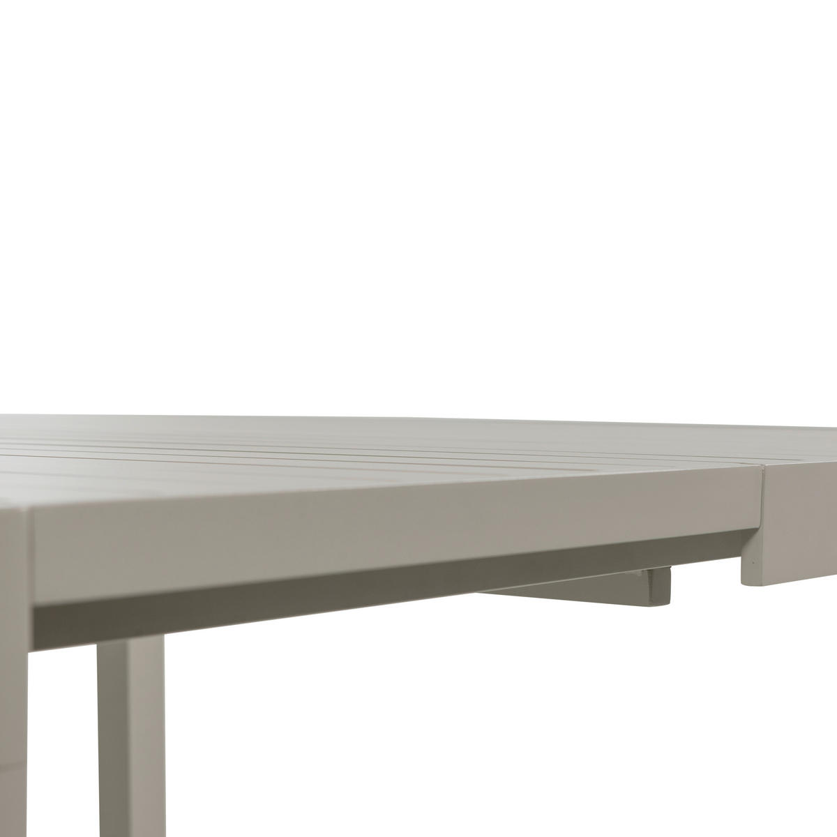 GARTENTISCH 97-150/150/76 cm Metall rechteckig  - Sandfarben, MODERN, Metall (97-150/150/76cm) - Livetastic