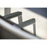 STAPELSESSEL Aluminium Graphitfarben, Silberfarben - Silberfarben/Graphitfarben, Design, Textil/Metall (65/57/89cm) - Stern