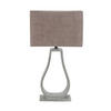 BORDSLAMPA 13/22.5/39.5 cm   - beige, Design, textil/sten (13/22.5/39.5cm)