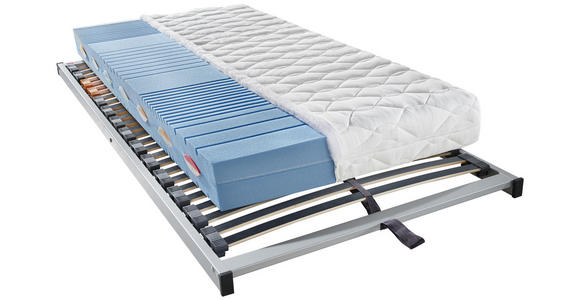 MATRATZENSET 90/200 cm - Silberfarben, Basics, Holz (90/200cm) - Sleeptex