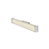 BADEZIMMER-WANDLEUCHTE Alla 60/7/7 cm   - Chromfarben, Design, Metall (60/7/7cm) - Helestra