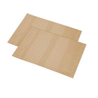 Platzset 2er-Set Textil Flachgewebe Goldfarben  - Goldfarben, Basics, Textil (36/48cm) - Joop!