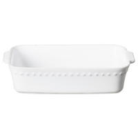 AUFLAUFFORM Keramik Feinsteinzeug  - Weiß Hochglanz, Basics, Keramik (27,3/17,3/6,3cm) - Costa Nova