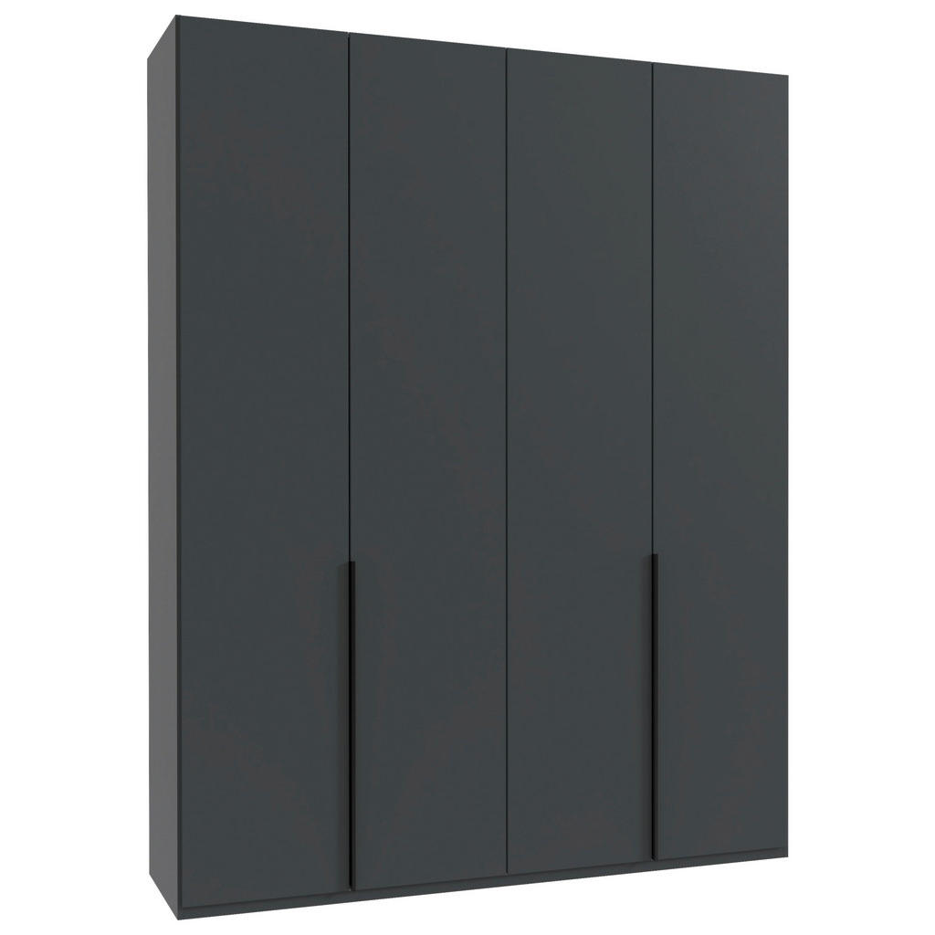 Drehtürenschrank New York Graphitfarben B:180cm