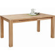 ESSTISCH Buchefarben rechteckig   - Buchefarben, KONVENTIONELL, Holz (160-240/90/76cm) - Linea Natura
