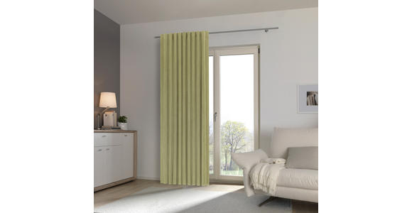 FERTIGVORHANG  - Grün, Basics, Textil (140/245cm) - Esposa