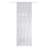 FERTIGVORHANG  halbtransparent  140/245 cm   - Grau, Basics, Textil (140/245cm)