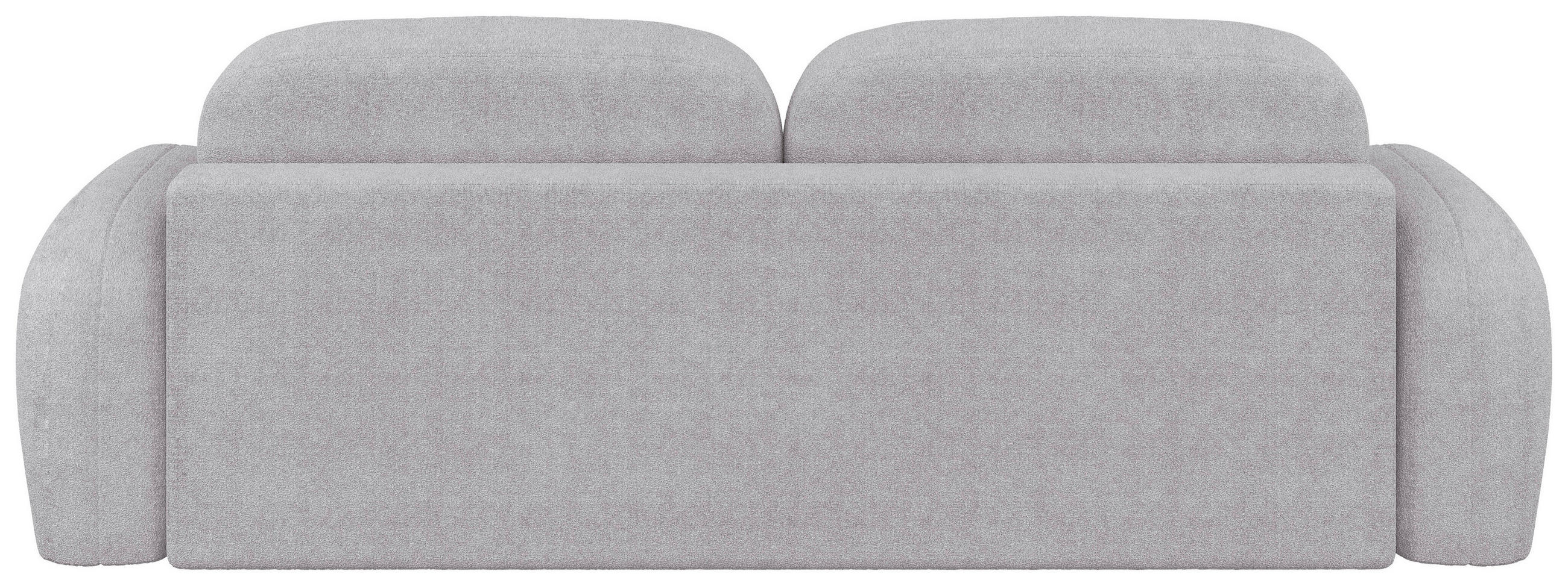 Mid.you 3-Sitzer-Sofa Sevilla Plus Hellgrau 256x93x120 cm