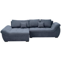 ECKSOFA Anthrazit Flachgewebe  - Anthrazit/Schwarz, Design, Kunststoff/Textil (175/278cm) - Xora