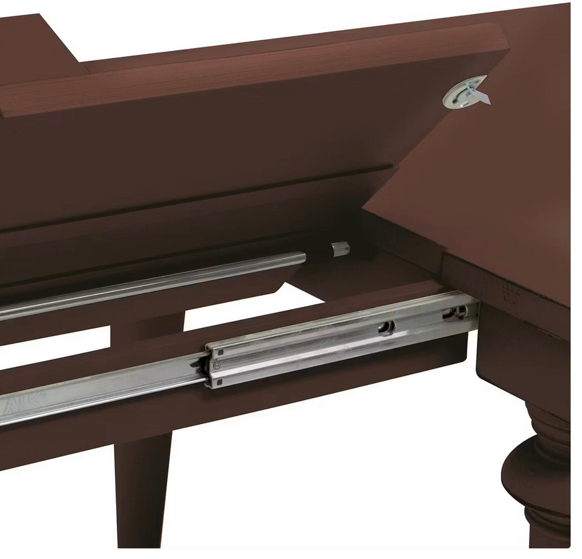ESSTISCH Nussbaumfarben rechteckig  ausziehbar  - Nussbaumfarben, LIFESTYLE, Holz (182-282/76/90cm) - Livetastic