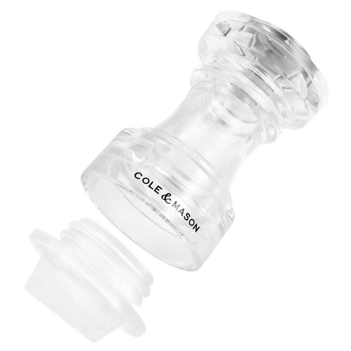 SALZ- ODER PFEFFERMÜHLE  - Transparent, Basics (5,6/10,4/11cm) - AdHoc