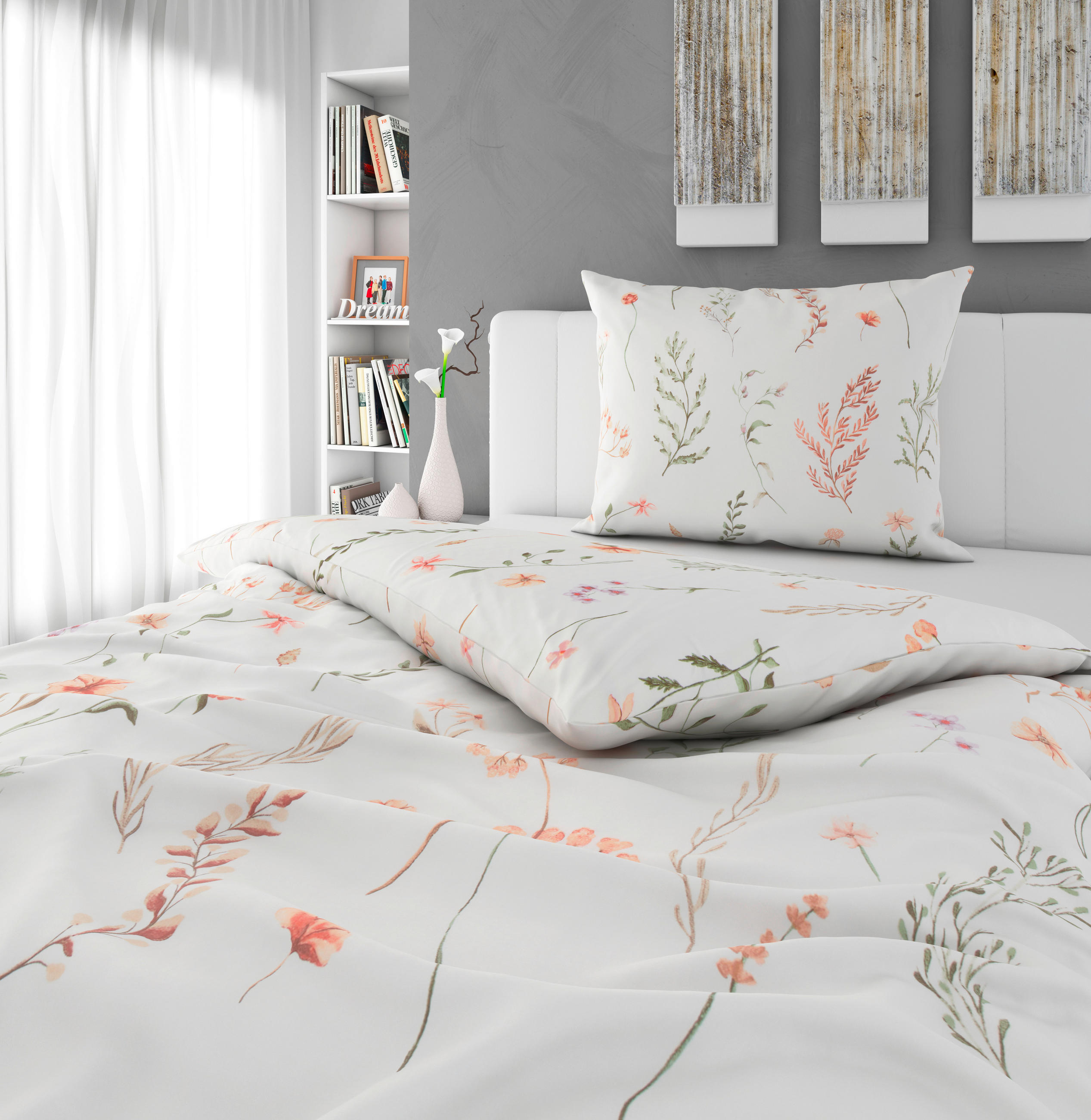 ÁGYNEMŰHUZAT-GARNITÚRA 140/200 cm  - színes, Konventionell, textil (140/200cm) - Esposa