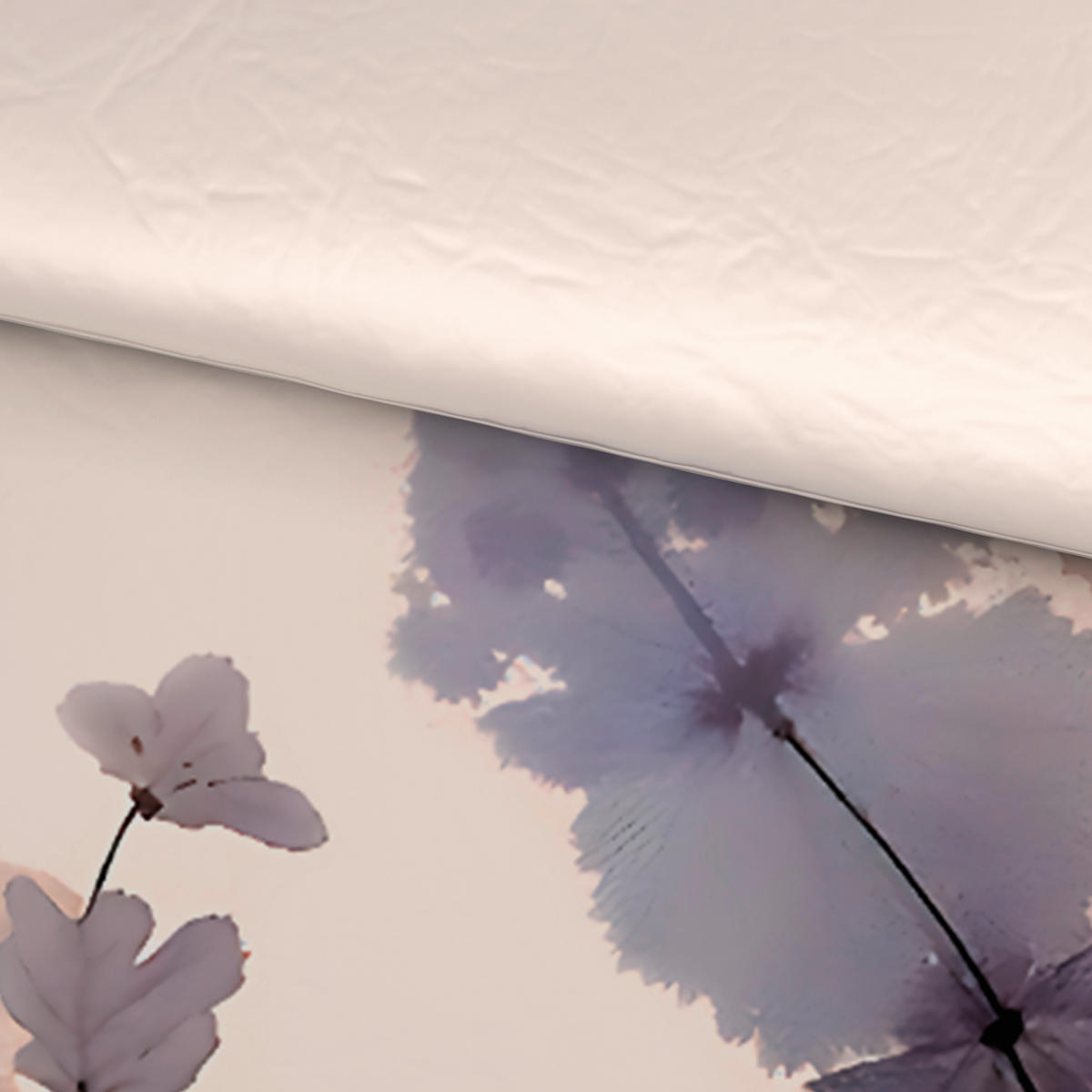 KÉTOLDALAS ÁGYNEMŰHUZAT szatén 200/200 cm  - natúr színű, textil (200/200cm) - Novel