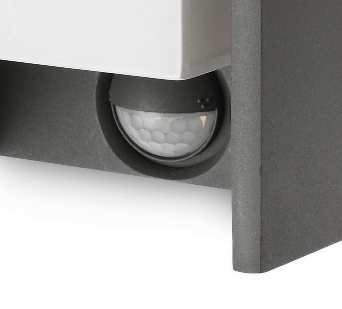 AUSSENWANDLEUCHTE Bridge 11.8/24.5/10.1 cm  - Anthrazit, Basics, Metall (11.8/24.5/10.1cm) - Philips