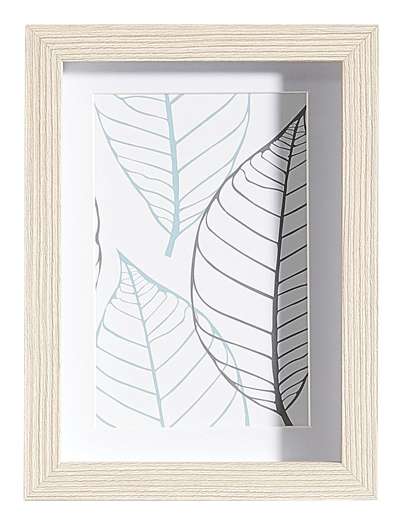 RÁM NA FOTOGRAFIE, 1 foto  x  - farba duba, Basics, drevo/sklo (15/20/3cm)