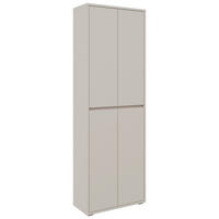 CIPŐSSZEKRÉNY 70/210/34 cm  - kasmírszínű/antracit, Konventionell, műanyag/faalapú anyag (70/210/34cm) - Xora