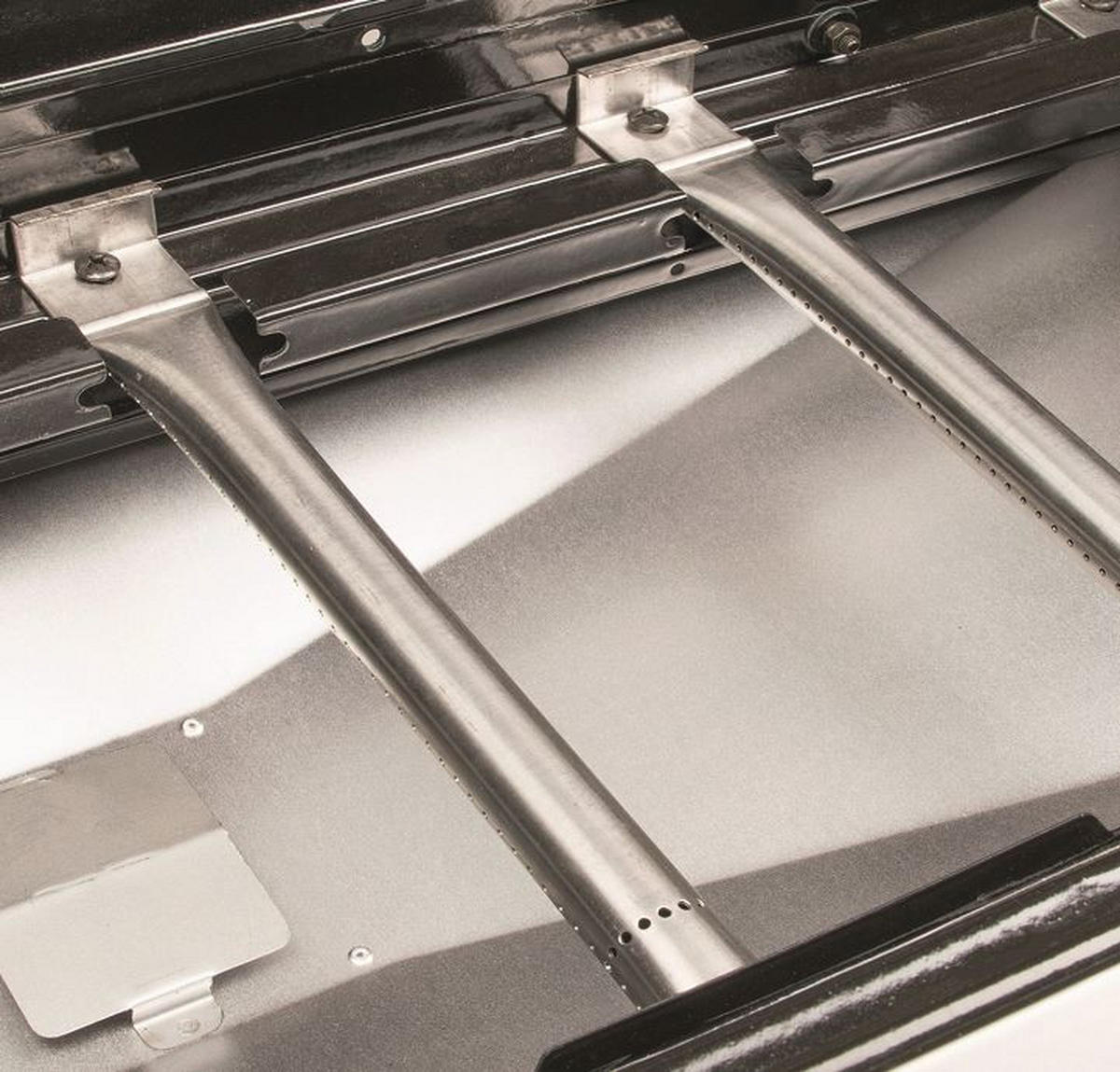 GASGRILL  Schwarz  - Schwarz, Basics, Metall (120/53/120cm) - Landmann