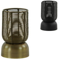 DRŽAČ ZA ČAJNU SVEĆICU  metal  - zelena/crna, Osnovno, metal (15/9/9cm)
