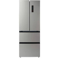 KÜHL-GEFRIER-KOMBINATION KGCN388180E  - Edelstahlfarben/Schwarz, Basics, Metall (65,4/180,3/71,7cm) - Amica