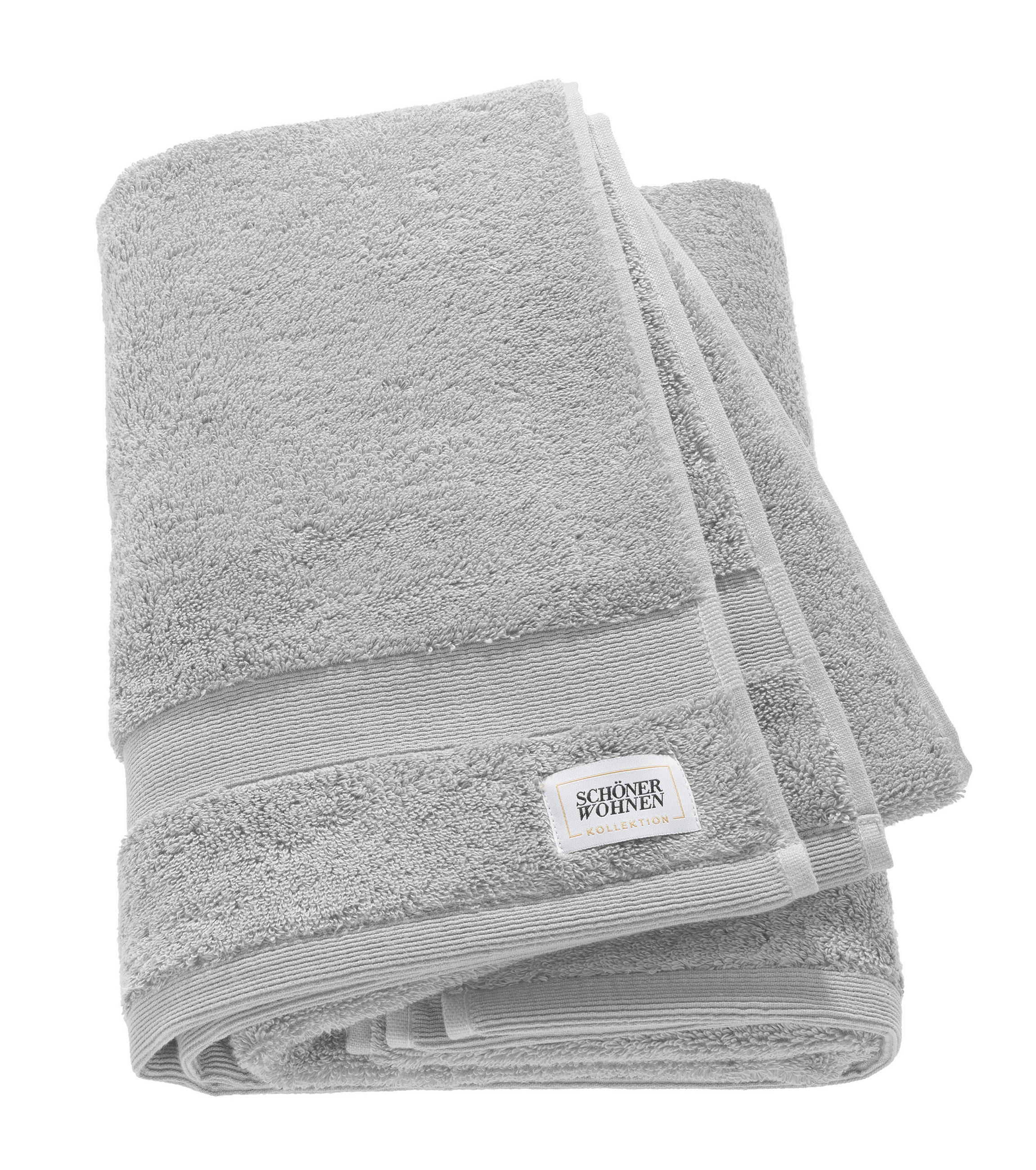 DUSCHTUCH SW-Cuddly  - Grau, Basics, Textil (70/140cm) - Schöner Wohnen