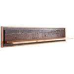 WANDBOARD in 160/30/25 cm Braun, Akaziefarben, Dunkelgrau  - Dunkelgrau/Braun, Design, Holz (160/30/25cm) - Landscape