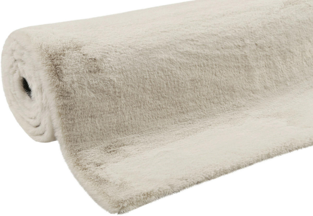 HOCHFLORTEPPICH 200/200 cm Alice Beige, Creme  - Beige/Creme, KONVENTIONELL, Textil (200/200cm) - Esprit