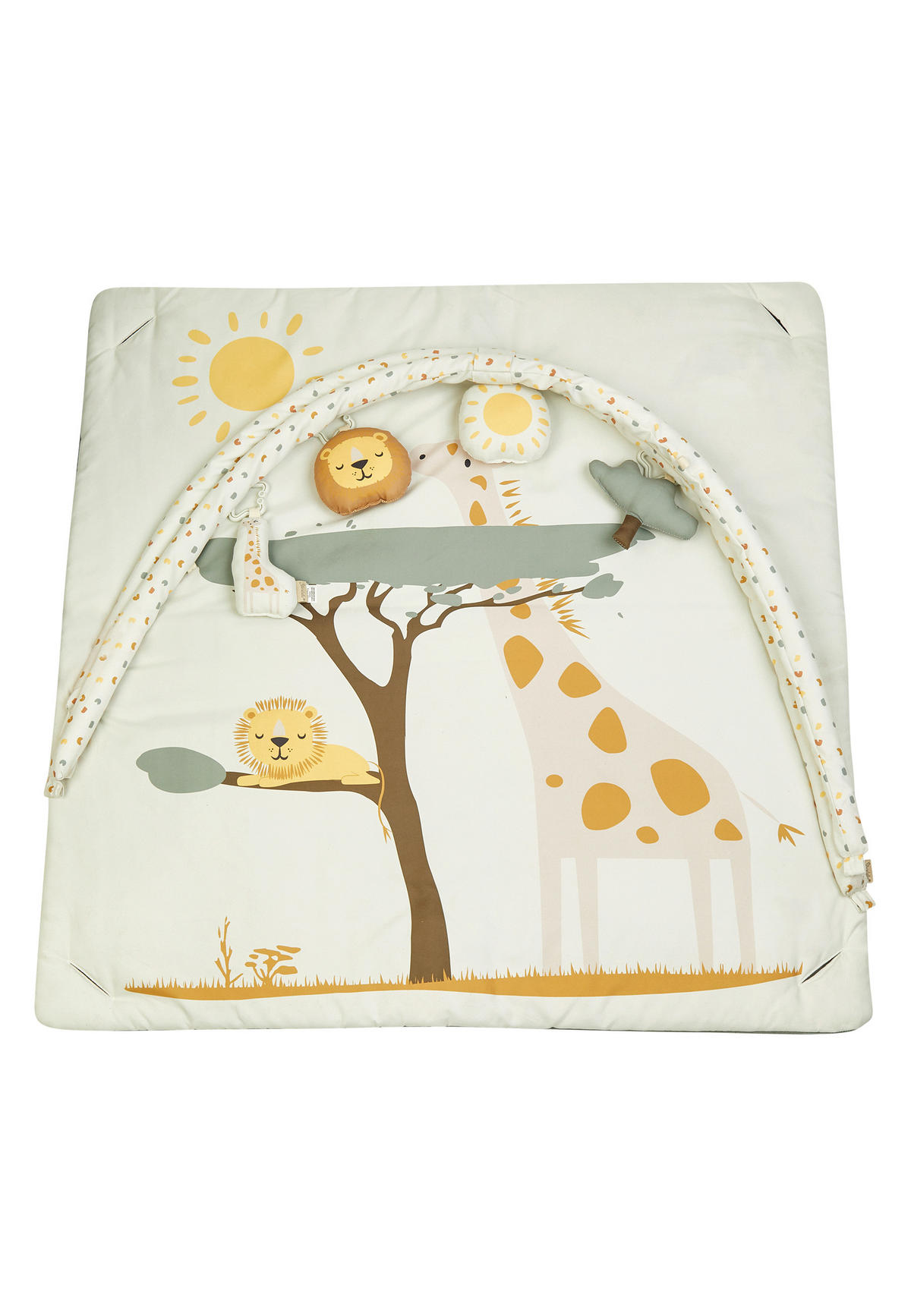 SPIELBOGEN Safari  - Ecru, Basics, Textil (80/80/3cm) - Sterntaler