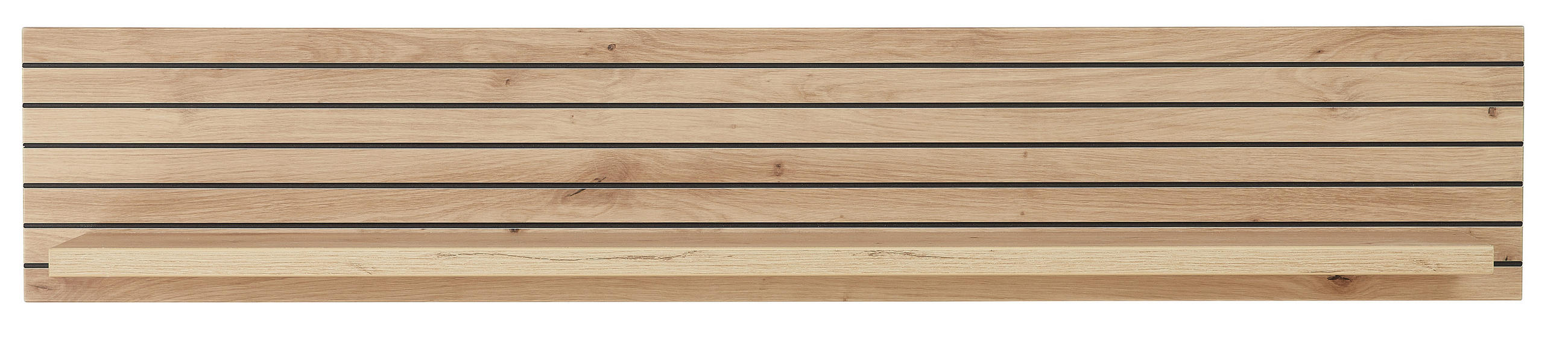 POLICA - barve hrasta, Moderno, leseni material (120/22/23cm) - Hom`in